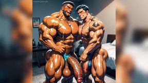 Muscular Big Cock Gay Ass Fuck Cum