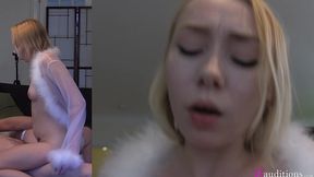 full scene #19-14 creampie blonde amateur smokes and gets fucked on 18auditions for jay bank presents