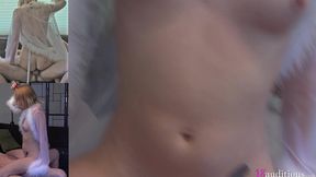 full scene #19-14 creampie blonde amateur smokes and gets fucked on 18auditions for jay bank presents