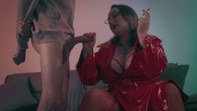 She Bites, Sucks W Smoke &amp; Drains Energy- Daily Ritual of the Stepson Being Milked and His Sexual Energy Drained by Evil Stepmom