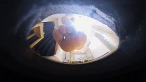 VR360 ERER stockings rule the dwarf POV