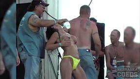 neverbeforeseen Abate Of Iowa Biker Rally Strip Contest July 4 2003 - SouthBeachCoeds