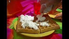 Bawdy cleft tester goes in hard