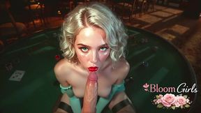 an 18yo slut who works at a casino let me fuck her tight, plump pussy. she let me cum inside her. it was amazing![ai]