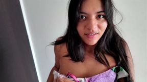 VECINA, vengo a coger con usted!!