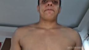 My friend came over, all horny, and fucked my dick.