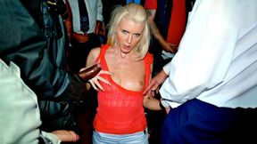 Blonde Bukkake in Sex Cinema