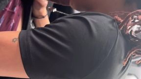 car sex outside her boyfriend house