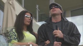 Hot milf with big boobs rides a big solid cock