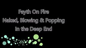 Fayth Nude Blowing & Popping w Nails - Mp4