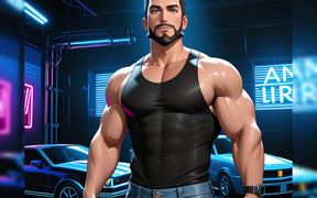 Hot Muscle Men - Ai Porn