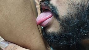 Pussy Kiss with Feet Lick Romance by Desi Couples