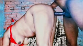 Hot desi Bharati village husband and wife have full romantic sex.