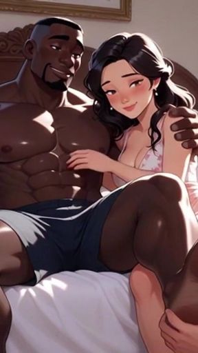 Cuckold Degradation - Man Licking His Wife's Lover Feet