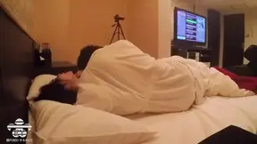 Asian Angel creampied in doggy style