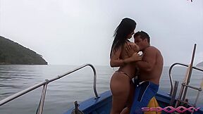 Carol Miranda On The Boat