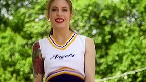 Anna De Ville - Cheerleader Gangbang