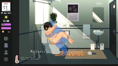 HentaiGame | The Summer | #11 Fuck at Toilet