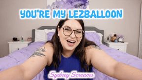 You're My LezBalloon - Your Plump Lesbian Girlfriend POV Inflates You and Turns You into Her LezBalloon - 720 MP4