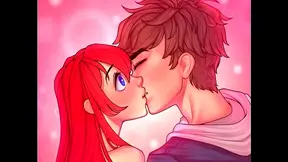 VTuber Seduced by Almighty Gamer God in Hot Anime Domination Scene