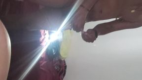 Sucking My Bull's Cock in POV and Sending the Video to My Hubby