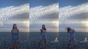 petite danse a la plage du treport