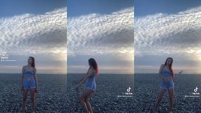 petite danse a la plage du treport