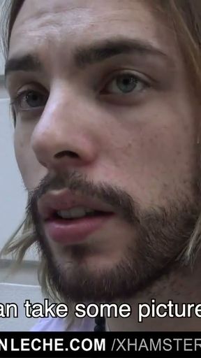 LatinLeche - Latino Kurt Cobain Lookalike Fucks A Cameraman   Clip 1