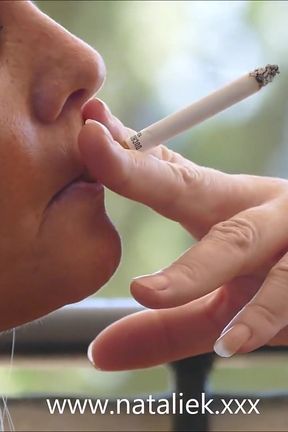 Smoking a Cigarette Masturbating &amp; Tasting My Cum