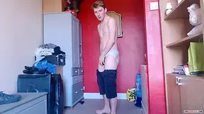 Student 18+ Chase Gets His Load - Chase Parker