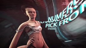 3D Animated Busty Heroes with Big Massive Ass Gets Hardcore Fucking and Creampied