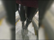 Wearing Latex Leggings in Public