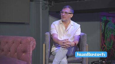 Christmas Special: Lalucero swallows a COCK under the orders of his DOMINATRIX in Juan Bustos Show!