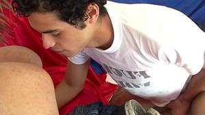 OTB Boyz - Latino Boris wearing underwear hard stroking