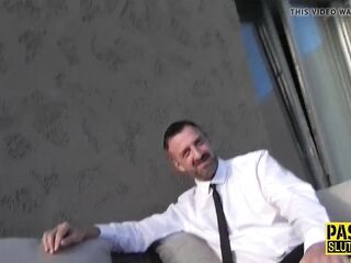 Breasty blond pliant mother I'd like to fuck gets plowed