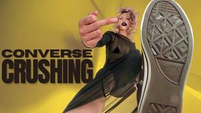 Giantess Converse Crushing POV (SHRINKING FETISH)
