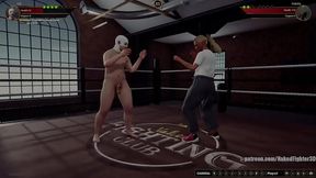 Yel VS Felicity (Naked Fighter 3D)