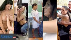 Watch elegant Kathy Anderson and Mea Melone's smut