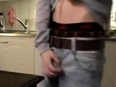 Twink Sagger Shoots a Load on the Table