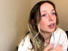 Cute teen anne solo anal masturbation