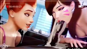**Double-Team DP: Bi Bitches Get Savaged**
