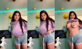 Sweettitspice in astonishing xxx video big tits try to watch for watch it
