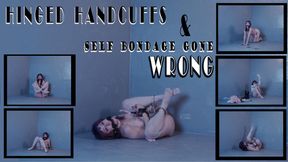 Unboxing in Hinged Handcuffs + Self Bondage Gone Wrong