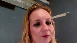 Blonde Milf Masturbating