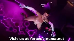 Sombra fucked by invisible futa