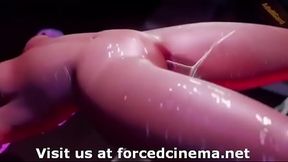 Sombra fucked by invisible futa