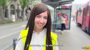 Bus Conductor Decides To Change Her Life And Fucks A Passenger