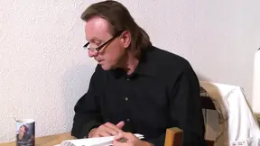 Hot MILF Sucked & Fucked By Two Powerful German Dicks