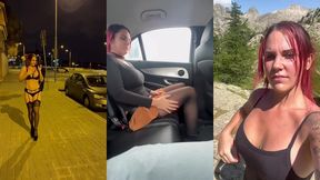 compilation de mes meilleurs exhib en exterieur