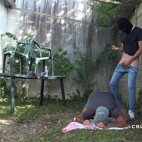 Fucked by straight curious outdoor